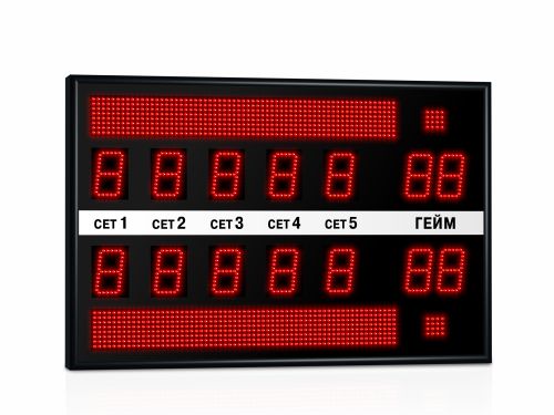 Табло для большого тенниса 950х750 мм Табло для большого тенниса 950х750 мм