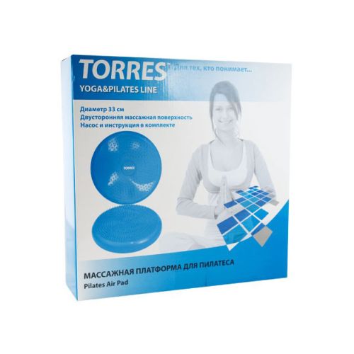 Платформа для пилатеса массажная TORRES (d=33см)#2