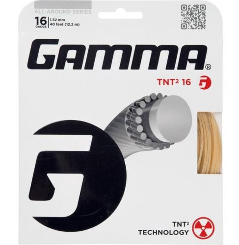 Теннисные струны GAMMA TNT2 16 (1 натяжка) Теннисные струны GAMMA TNT2 16 (1 натяжка)