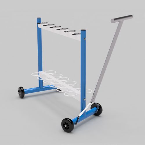 Тележка для перемещения молотов