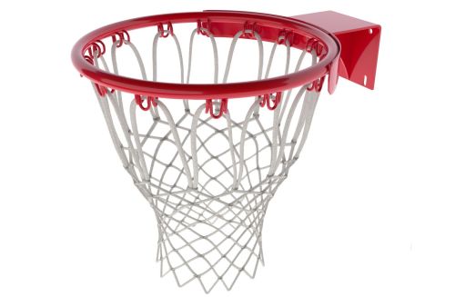 Кольцо баскетбольное тренировочное усиленное № 7 (пруток 20 мм) красный СТП-234