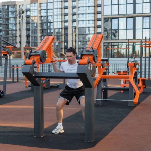 Уличный тренажер Приседание с переменной нагрузкой ZAVODSPORTA Power-1804#8 Уличный тренажер Приседание с переменной нагрузкой ZAVODSPORTA Power-1804#8