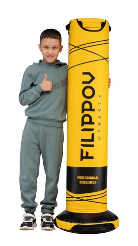 Детский напольный боксерский мешок FILIPPOV 140 см, 33-37 кг#4 Детский напольный боксерский мешок FILIPPOV 140 см, 33-37 кг#4