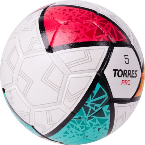 Мяч футбольный TORRES Pro №5 EPU-Microfiber (бело-мультиколор)#3