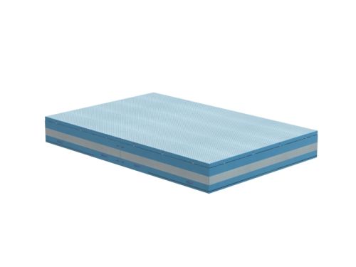 Зона приземления для прыжков в высоту 5х3х0,5м ПРОФИ (антишиповочный мат) ЗПВ-8#5