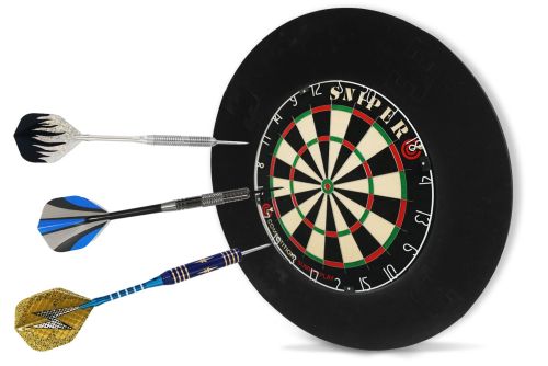 Защита стены круглая для дартса (разборная)#4