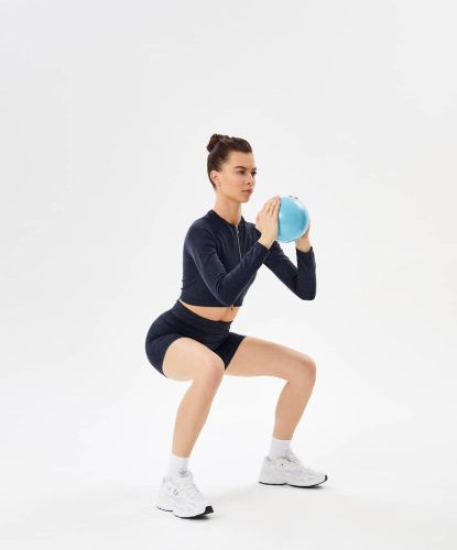 Медбол STARFIT Core GB-703 4 кг (синий пастель)#3 Медбол STARFIT Core GB-703 4 кг (синий пастель)#3