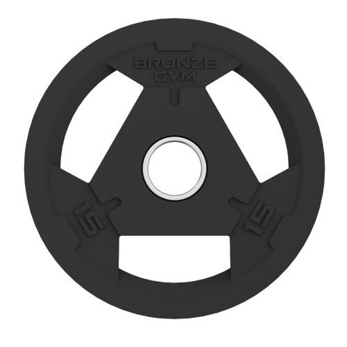 Диск олимпийский обрезиненный BRONZE GYM BGPLR