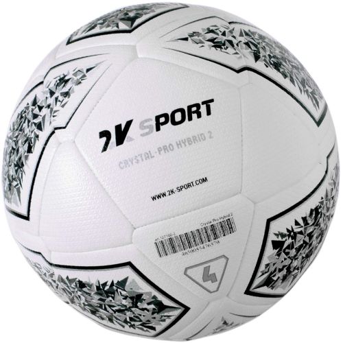 Мяч футбольный 2K Sport Crystal Pro Hybrid 2 №5 (белый/серый)#3 Мяч футбольный 2K Sport Crystal Pro Hybrid 2 №5 (белый/серый)#3