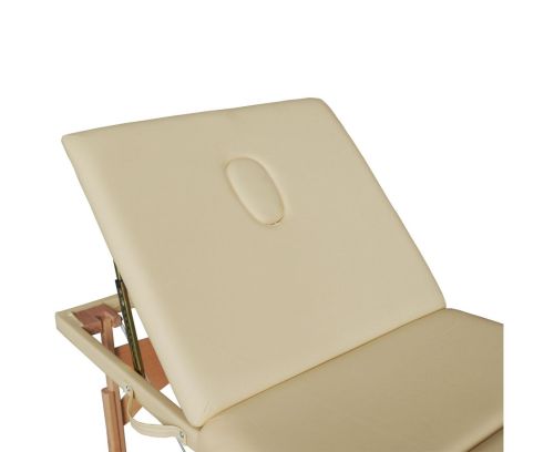 Массажный стол DFC NIRVANA Relax Pro (дерев. ножки) бежевый (Beige)#5 Массажный стол DFC NIRVANA Relax Pro (дерев. ножки) бежевый (Beige)#5