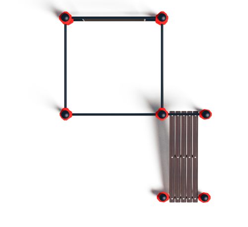 Уличный спортивный комплекс Воркаут ТС-48#8