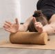 Массажный ролик MYGA Cork Massage Roller 30х10 см (пробка)#11