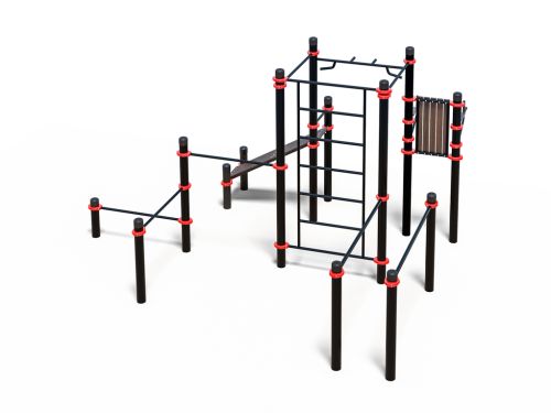 Уличный спортивный комплекс Воркаут ТС-66#7