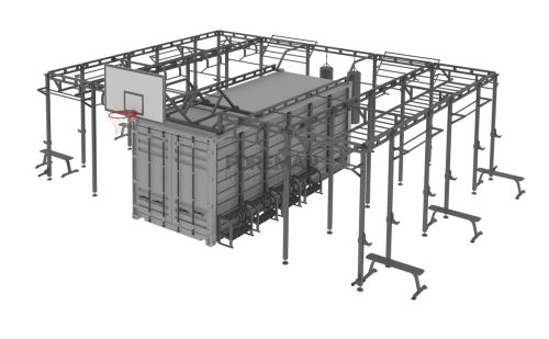 Мобильный спортивный комплекс FOREMAN ФРЕМ.333759.001
