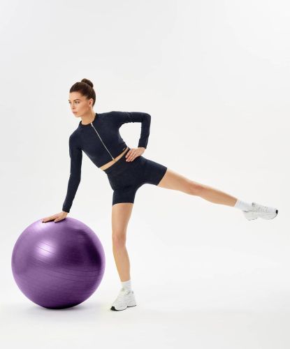 Фитбол STARFIT GB-108 65 см (фиолетовый)#5