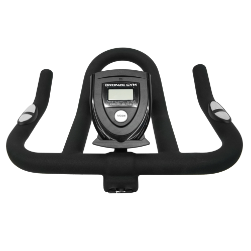 Спин-байк с консолью профессиональный BRONZE GYM INSPIRE#4