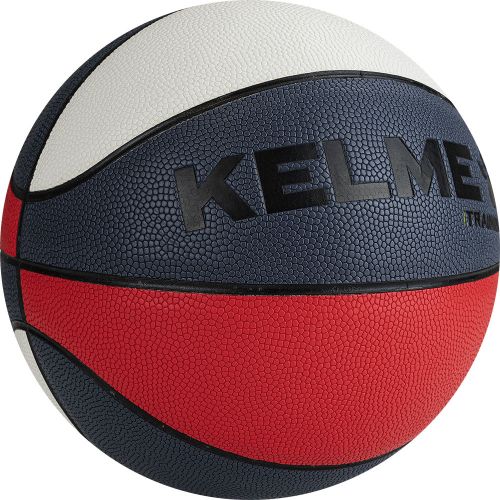 Мяч баскетбольный KELME Training №5 (ПУ) бело-темносине-красный#4 Мяч баскетбольный KELME Training №5 (ПУ) бело-темносине-красный#4