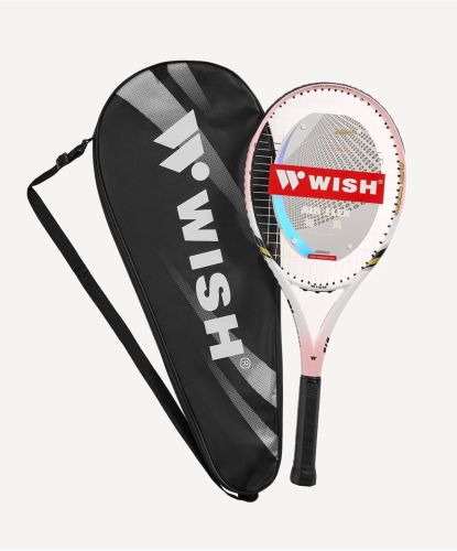 Ракетка для большого тенниса WISH 26 Air Flex 818 (розовый/белый)#6 Ракетка для большого тенниса WISH 26 Air Flex 818 (розовый/белый)#6