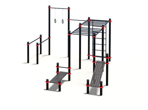 Уличный спортивный комплекс Воркаут ТС-62#6