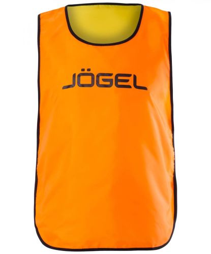 Манишка двухсторонняя Jogel Reversible Bib (оранжевый/лаймовый) детская#7 Манишка двухсторонняя Jogel Reversible Bib (оранжевый/лаймовый) детская#7