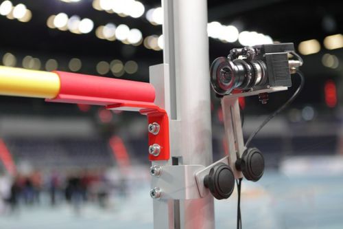 Стойки для прыжков в высоту соревновательные алюминиевые POLANIK STW-02#5