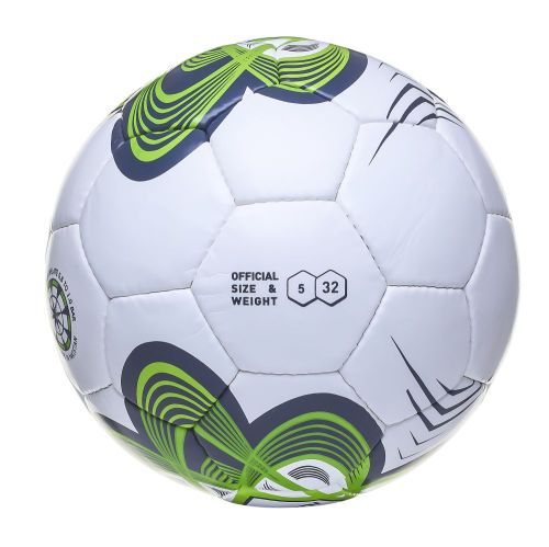 Мяч футбольный ATEMI ATOM №5 (ПУ) зеленый#3 Мяч футбольный ATEMI ATOM №5 (ПУ) зеленый#3