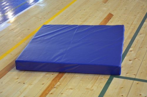 Мат гимнастический 1х1х0,1м  ПРОФИ (тент, антислип) М100-6#2 Мат гимнастический 1х1х0,1м  ПРОФИ (тент, антислип) М100-6#2