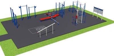 Спортивная площадка 15х9 м (на 18 человек)