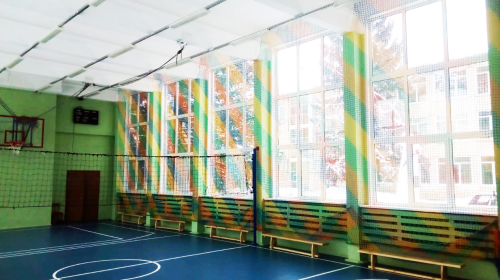 Сетка заградительная d=3,5 мм яч. 40х40 мм (четырехцветная)#6