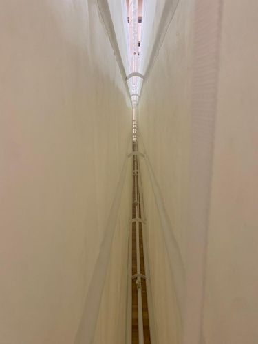 Система деления зала с электроприводом и сдвоенным полотном 10-15 м СТ-285#3