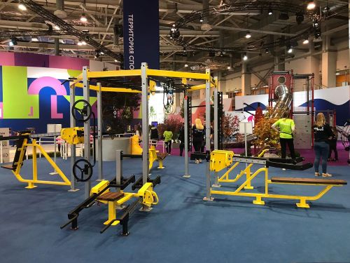 Уличная многофункциональная рама с интегрированными тренажерами FOREMAN FY-1902.6#16 Уличная многофункциональная рама с интегрированными тренажерами FOREMAN FY-1902.6#16