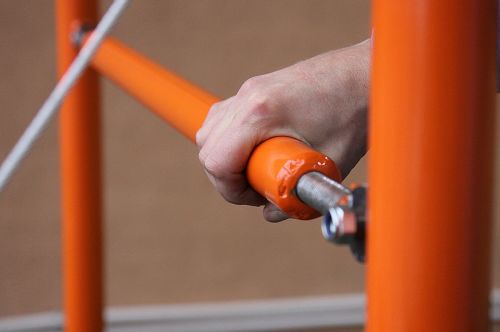 Брусья гимнастические женские массовые (стеклопластиковые жерди, шпон дерева)#4