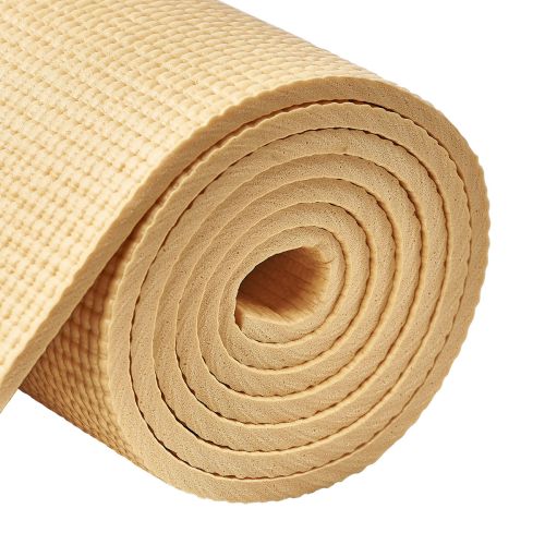 Коврик для йоги TORRES Relax 6 PVC 6 мм (бежевый)#2 Коврик для йоги TORRES Relax 6 PVC 6 мм (бежевый)#2