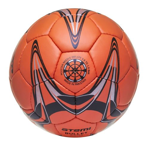 Мяч футбольный ATEMI ATTACK-BULLET WINTER №5 (ПУ) оранжевый#4