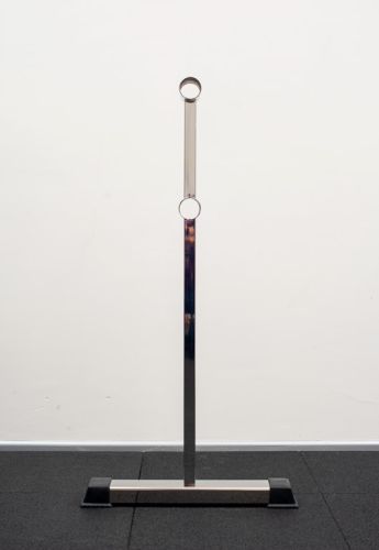 Кронштейн для хореографического (балетного) станка переносной напольный двухрядный (нержавеющая сталь)#4 Кронштейн для хореографического (балетного) станка переносной напольный двухрядный (нержавеющая сталь)#4