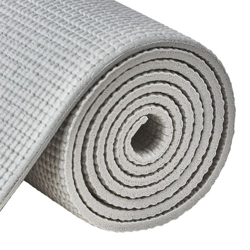 Коврик для йоги TORRES Relax 6 PVC 6 мм (серый)#2