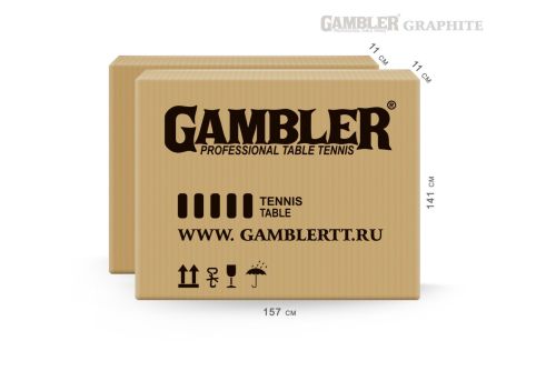 Теннисный стол GAMBLER GRAPHITE GTS-9 (с сеткой)#9 Теннисный стол GAMBLER GRAPHITE GTS-9 (с сеткой)#9