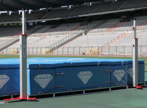 Стойки для прыжков в высоту соревновательные алюминиевые POLANIK STW-02#7