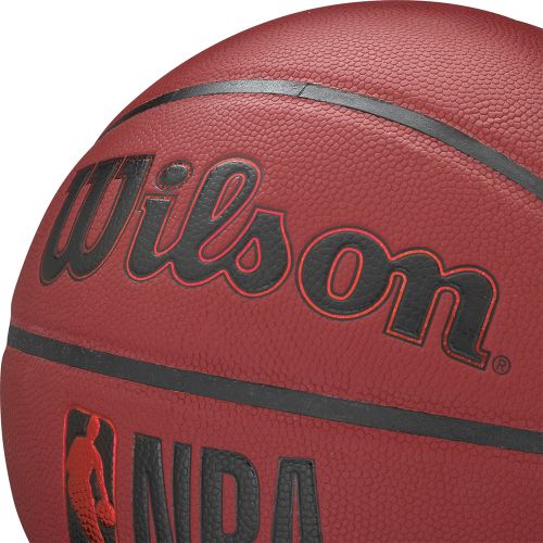 Мяч баскетбольный WILSON NBA Forge Crimson BSKT №7 (ПУ)#5