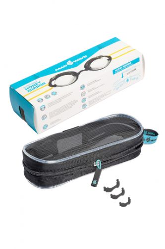 Очки для плавания MADWAVE HONEY Mirror (желтый)#4