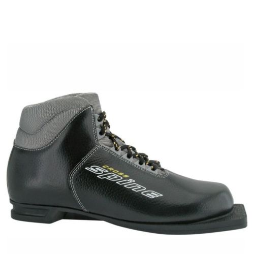 Лыжные ботинки SPINE NN75 Cross (черный) Лыжные ботинки SPINE NN75 Cross (черный)