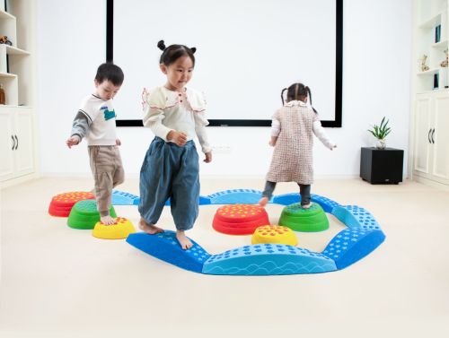 Дорожка тактильная волнистая (8 элементов)#7