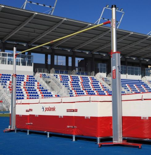 Стойки для прыжков в высоту соревновательные алюминиевые POLANIK STW-02#3