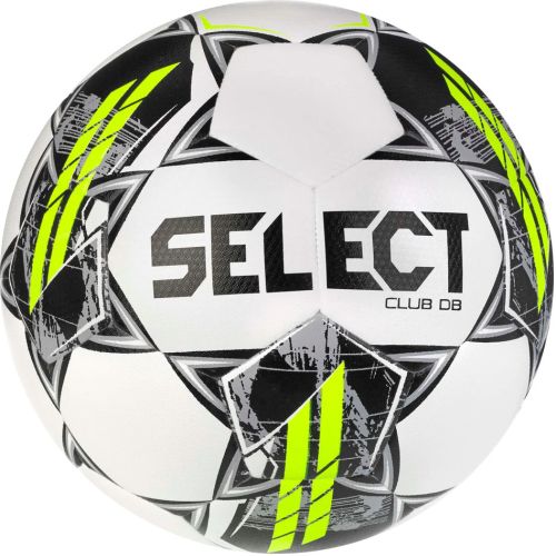 Мяч футбольный SELECT Club DB V23 №4 (ТПУ) бело-черно-зеленый Мяч футбольный SELECT Club DB V23 №4 (ТПУ) бело-черно-зеленый