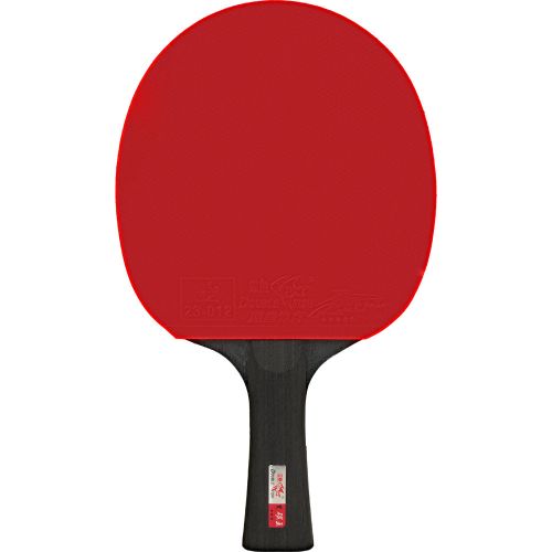 Ракетка для настольного тенниса DOUBLE FISH Black Carbon King Racket 5***** (коническая ручка) ITTF Approved Ракетка для настольного тенниса DOUBLE FISH Black Carbon King Racket 5***** (коническая ручка) ITTF Approved