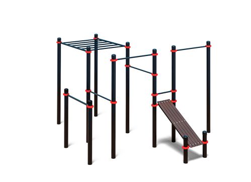 Уличный спортивный комплекс Воркаут ТС-54