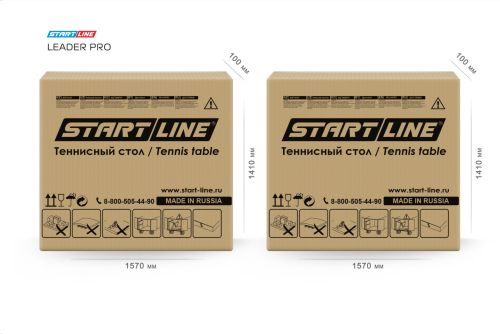 Теннисный стол START LINE Leader PRO Blue#6
