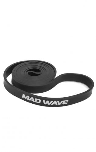 Силовая эластичная лента MADWAVE Long Resistance Band 13,6-22,7 кг (черный)#2 Силовая эластичная лента MADWAVE Long Resistance Band 13,6-22,7 кг (черный)#2