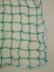 Сетка б/тен. любит. 12.8x1.07 м, d=2,2 мм (оверлок с 3-х сторон, зеленая) с тросом#2