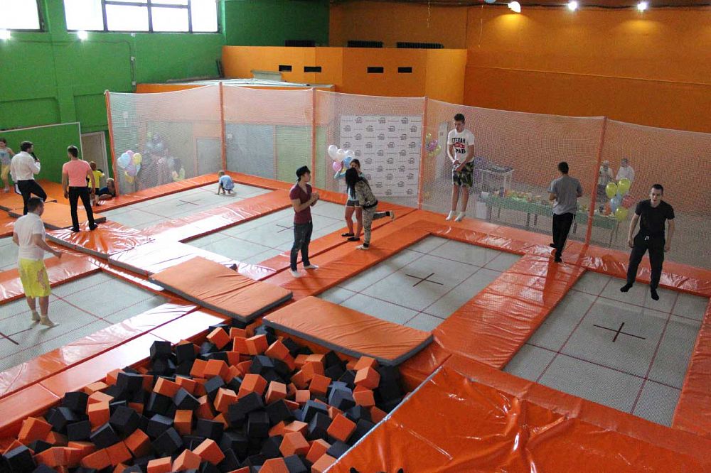 Батутный центр "World Jump", г. Москва